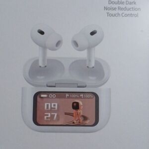 ANC Earbuds digital touch screen Bluetooth